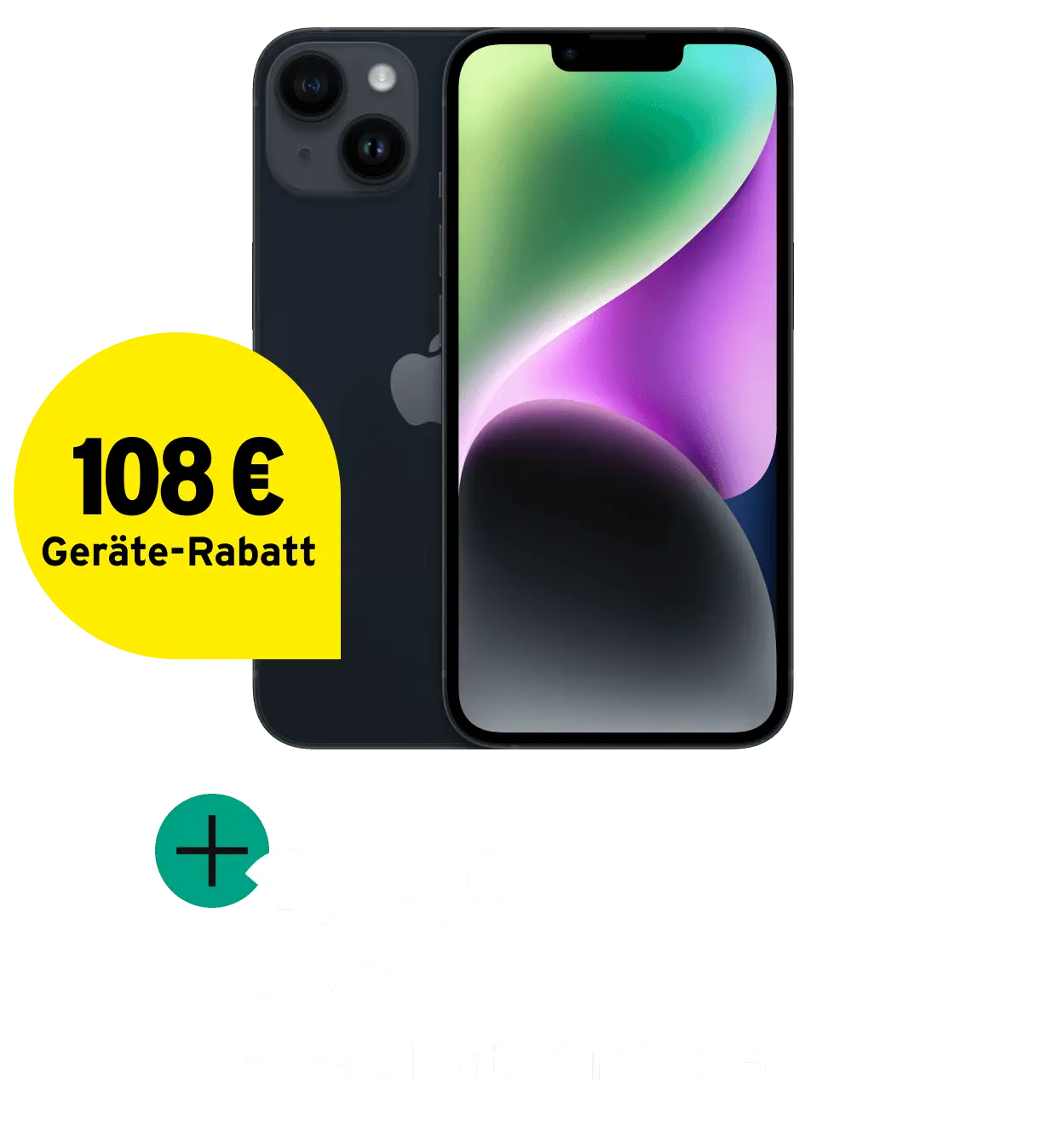 Smartphone mit 108 € Geräte-Rabatt und Allnet Flat M mit 35 GB