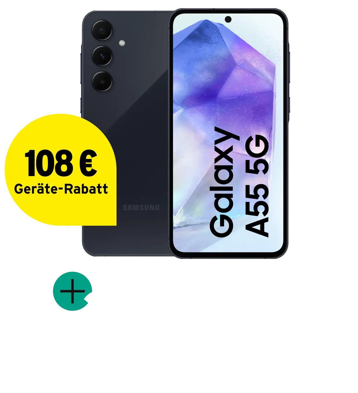 Smartphone mit 180 € Geräte-Rabatt und Allnet Flat M mit 35 GB